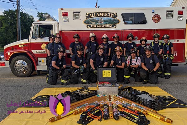 تجهیزات امداد و نجات آتش نشانی